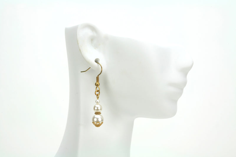 Gold June Birthstone Earrings
