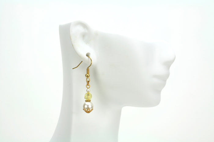 Gold November Birthstone Earrings